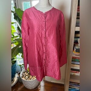 Eileen Fisher Pink Blouse